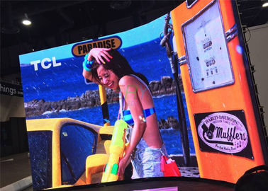 P3.91 meurent panneau d'affichage mené par publicité de fonte d'aluminium/dans des écrans menés commerciaux de porte fournisseur