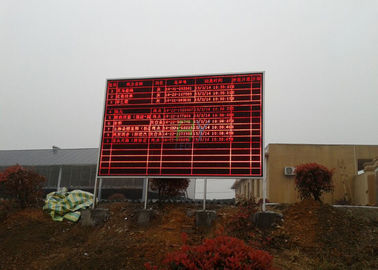 IP65 choisissent distance de visionnement mobile extérieure rouge d'affichage de message de P10 LED la longue fournisseur