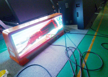 P5 l'affichage extérieur de la publicité du taxi LED, 192 x 64 pointille l'affichage à LED Fait sur commande de dessus de taxi fournisseur