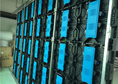 RVB d'intérieur P3.91 meurent Cabinet de fonte d'aluminium pour l'écran mené par mur visuel de location de la publicité fournisseur
